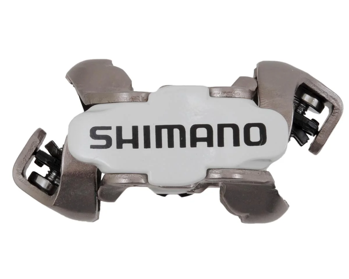 Shimano PD-M520 Mountain SPD Pedals (White) - view 2